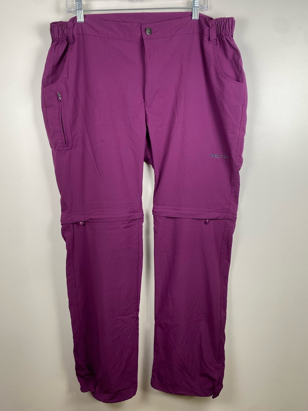 Arctix Women's Convertible Trail Pants Purple XL